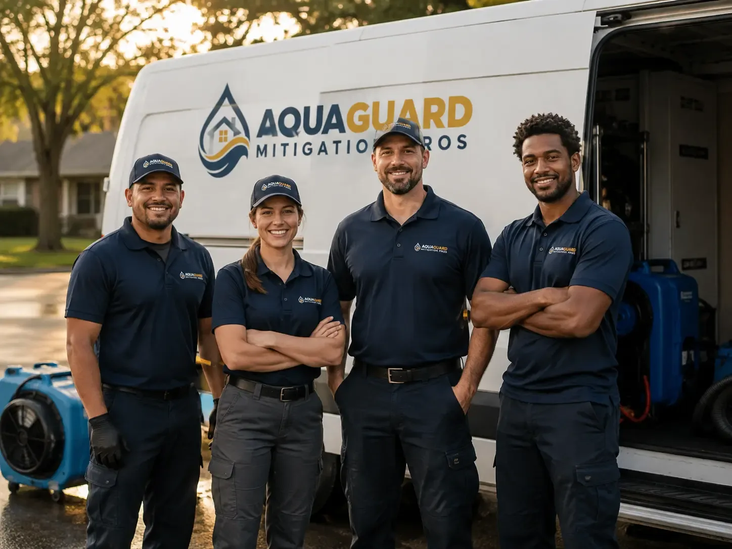 Water Damage Mitigation company in Blue Mountain, MS